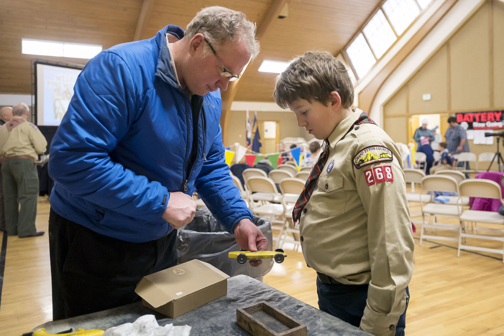 Scouts of America's Pinewood Derby
